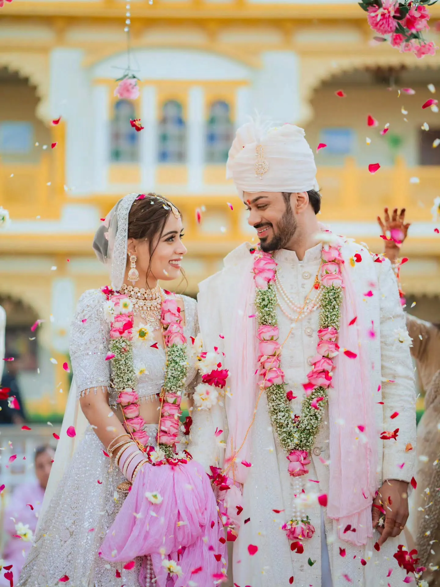 Cinematic wedding film frame by Mishra Digital Studio